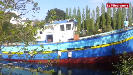 Douarnenez. Le Vag a Lamm remis à l'eau