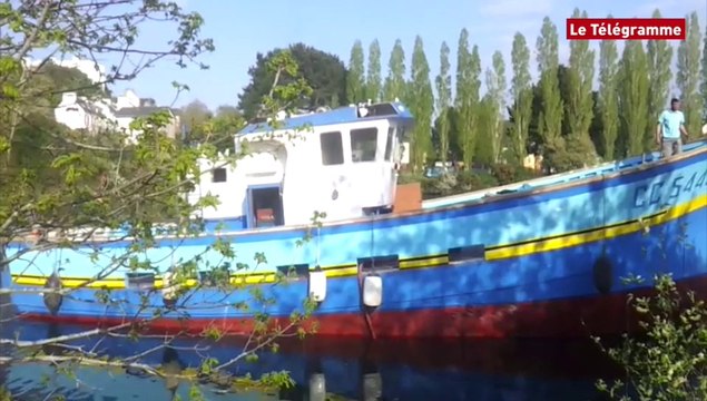 Douarnenez. Le Vag a Lamm remis à l'eau