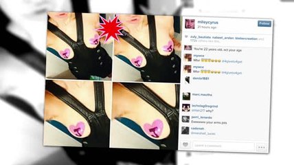 Miley Cyrus muestra axilas peludas
