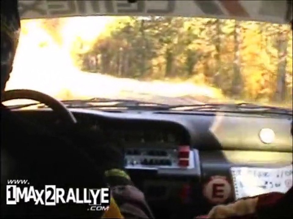 rallye camera embarquer en clio williams