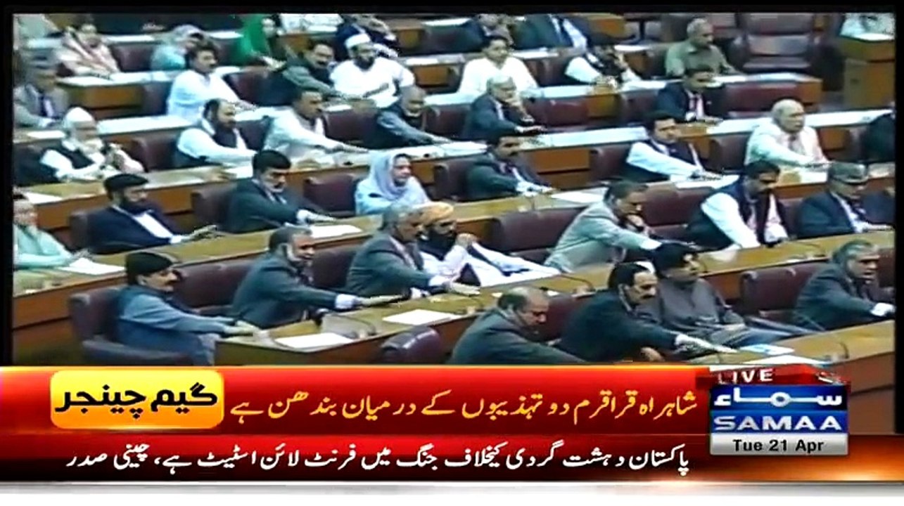 China's President Speech in Parliaments Joint Session - 21st April 2015