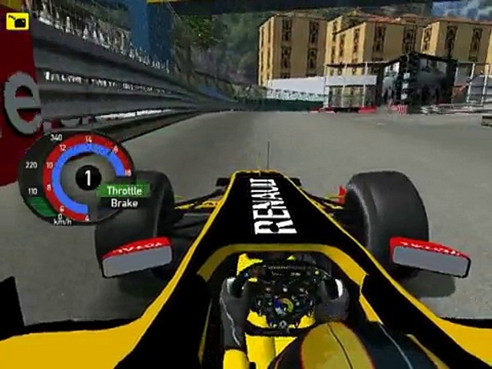 Robert Kubica Onboard Monaco 2010