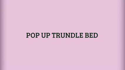 Pop Up Trundle Bed - A Modern Features Coaster Daybeds