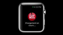 Apple Watch - L'appli de L'Express