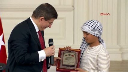 2davutoğlu, TRT Uluslararası Çocuk Şenligi'ne Katılan Çocukları Kabul Etti