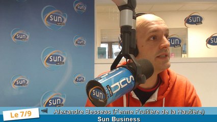 Mardi 21 avril 2015 : Sun Business avec Alexandre Besseas (Ferme Fruitière de la Hautière)