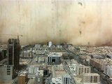 صور عن العاصفة الرملية التي اجتاحت الرياض