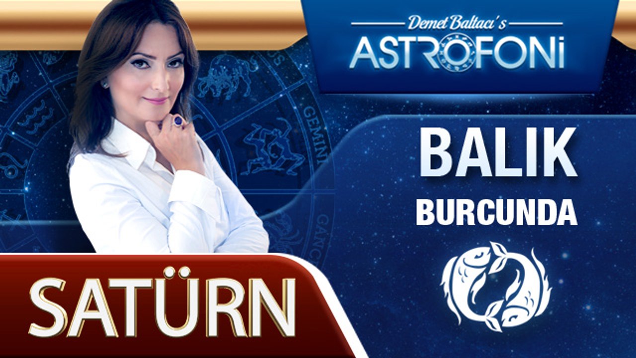Satürn Balik Burcunda