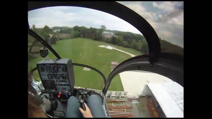 Landing the Schweizer 300CB Helicopter