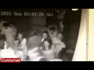 Gece kulübünde dehşet anları: Göğsünden vuruldu