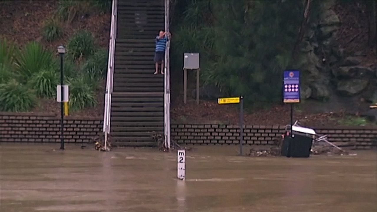 Sydney frappée par une très violente tempête