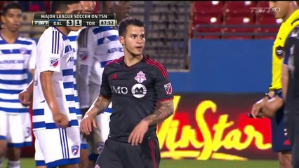 Video  Distraction worked  Sebastian Giovinco scores from perfect free kick after distracting keeper