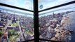 One World Trade Center Elevator Ride Timelapse :  rise of New York skyline from 1500s till now