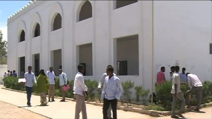 إعادة افتتاح الجامعة الصومالية الوطنية