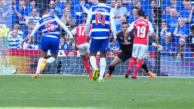 Highlights Alexis Sanchez brace helps Arsenal beat Reading 2 1 at Wembley to reach FA Cup final