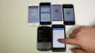Apple iPhone 5S, 5C, 5, 4S vs Blackberry Q10, Z10 Geekbench 3 Comparison