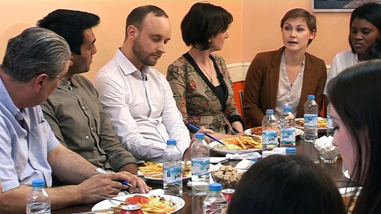 Question Dine 2015: Election Candidates with chips