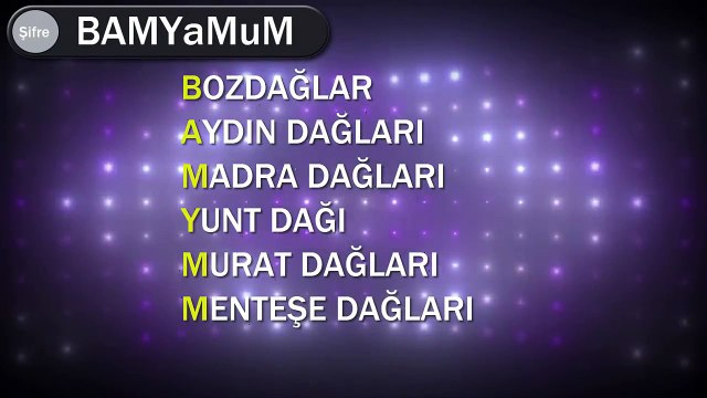 HAFIZA TEKNİKLERİYLE COĞRAFYA 2