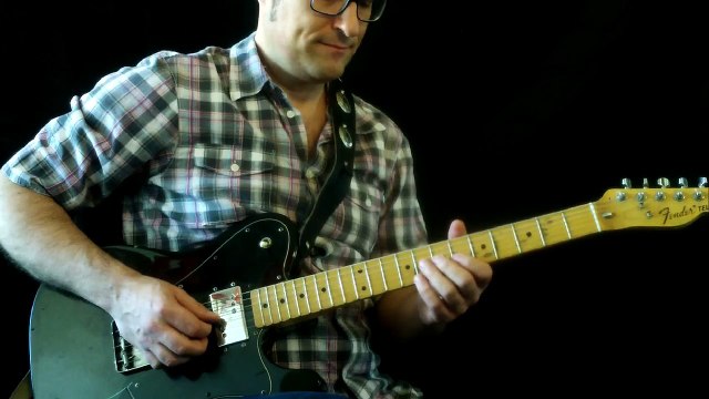 pedal steel style guitar bends - tutorial