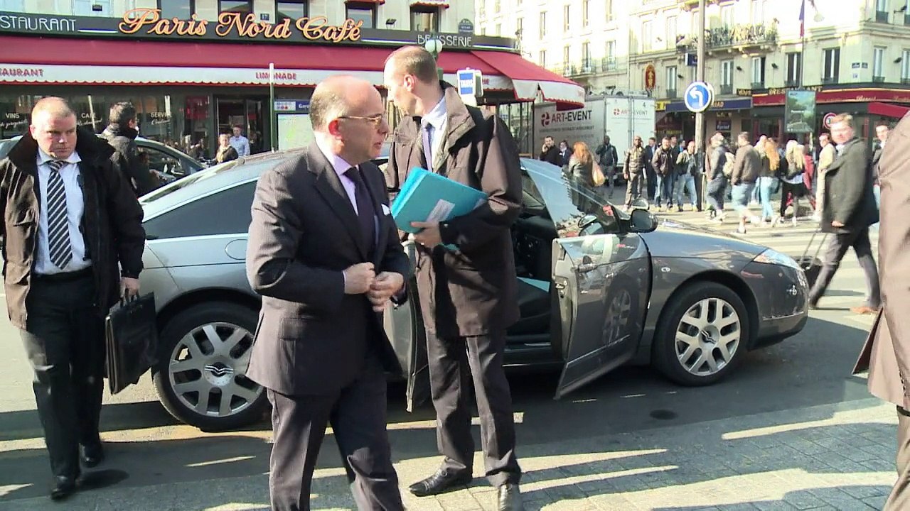 Inauguration d'un nouveau poste de police à la Gare du Nord