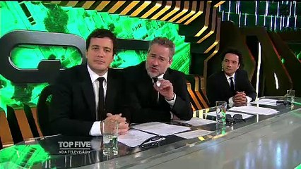 Top Five - CQC Band - 20-04-2015 - Apresentadora deixa escapar palavrão e termina no Top Five - Online Completo Íntegra 20/04/2015