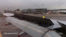 Landing at London Heathrow, British Airways A320-232 (G-EUUW)
