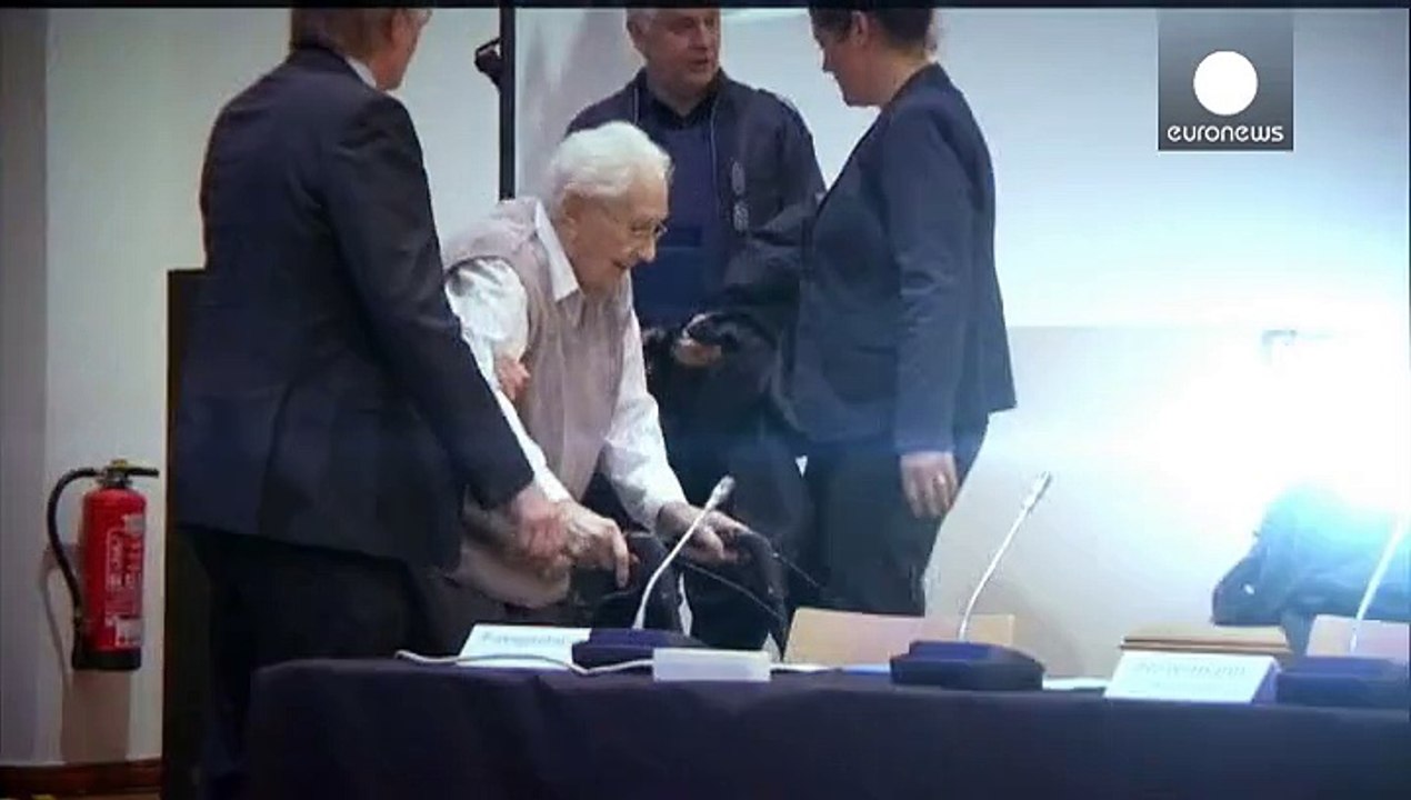 Holocaust-Prozess in Lüneburg: 93-jähriger Gröning legt Geständnis ab