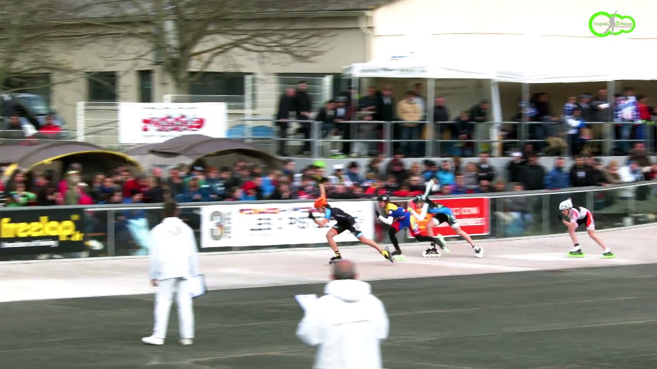 2015 Pibrac 500m vitesse junior A dames demi finale 2