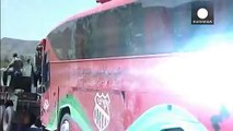 El autobús de un equipo de fútbol de Marruecos sufre un grave accidente de tráfico