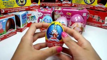 4 Huevos kinder sorpresa peppa pig en español barbie juguetes de peppa pig barbie spongeb