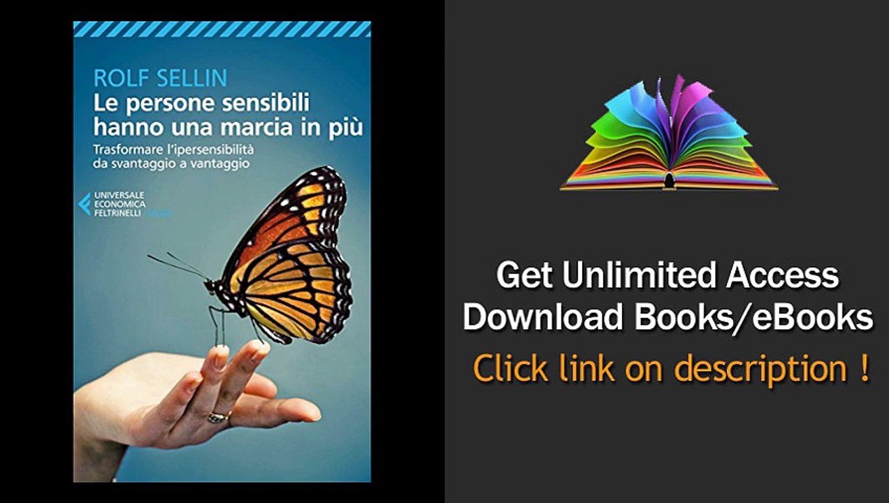 Scarica Le persone sensibili hanno una marcia in piu Trasformare l ipersensibilita