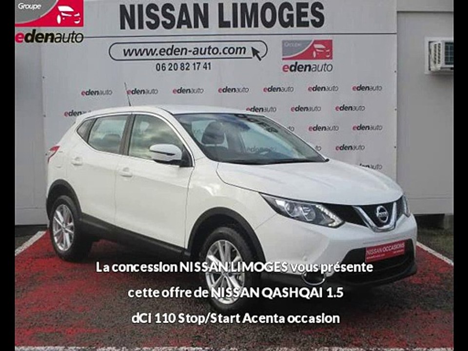 Annonce NISSAN QASHQAI 1.5 dCi 110 Stop/Start Acenta