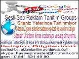 Sesli Chat Link Seo Hizmeti