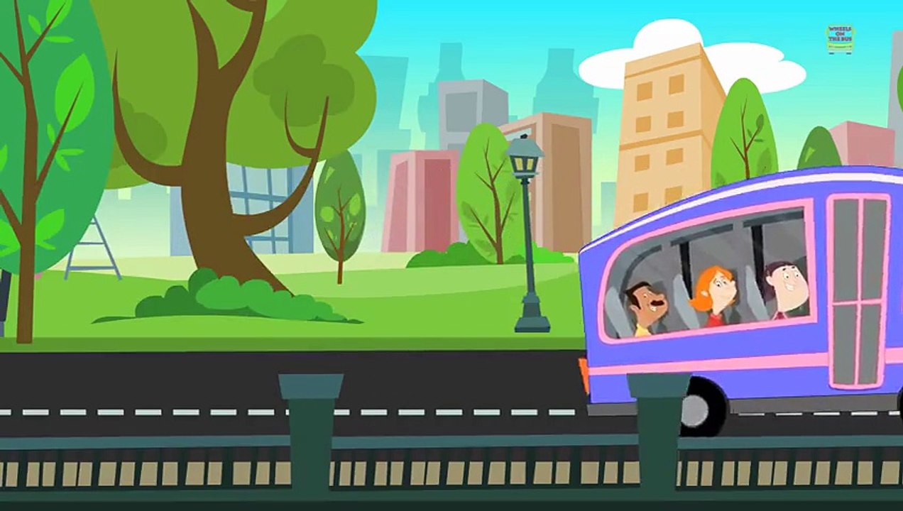 Wheels On The Bus   Wheels On the Bus Go Round and Round   Nursery Rhymes