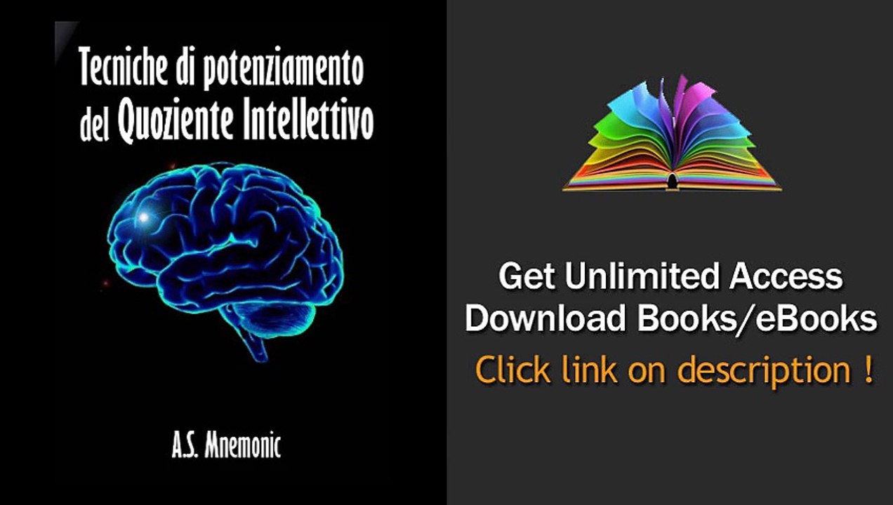 Scarica Tecniche di potenziamento del Quoziente Intellettivo (in promozione) PDF