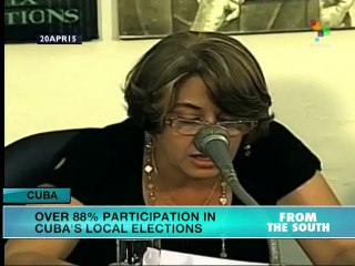 Cuba: Voter Turnout Tops 88% in Local Elections