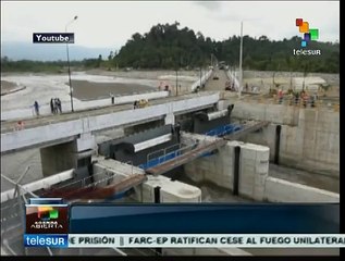 Gobierno ecuatoriano inaugura presa que beneficiará a Guayas y Cañar