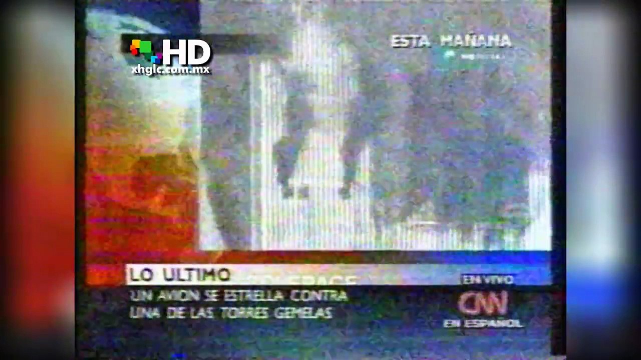 Transmisión en vivo de CNN en español, del ataque al WTC (Martes 11 de septiembre de 2001) [HD]