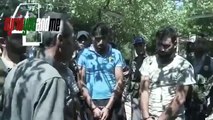 Amazing   syrian kidnapper meets the kidnapped Guys  after FSA captured the kidnapper