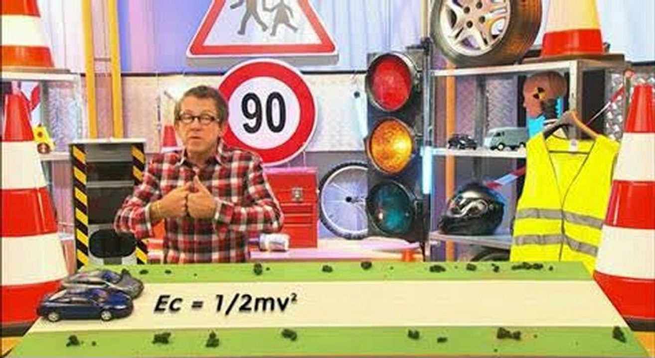 C'est Pas Sorcier : comment calculer la distance de freinage ?