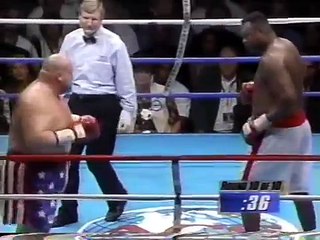 Larry Holmes vs Butterbean(last Round)