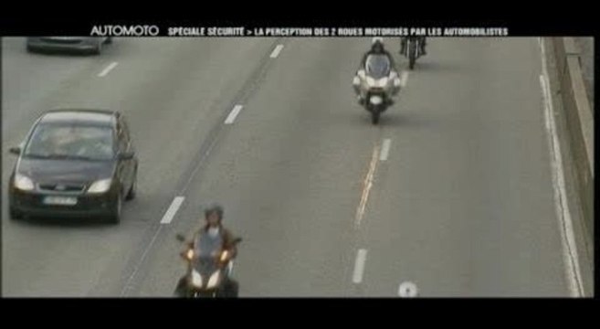 Automoto, spéciale sécurité : la difficulté de percevoir les deux-roues motorisé