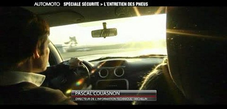 Automoto, spéciale sécurité : vérifier l'état des pneus
