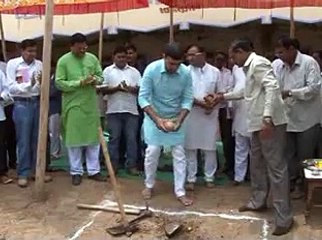 Tapi ground breaking of developmental works by min Jayesh Radadiya