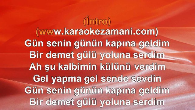 Çelik - Yaman Sevda - 1996 TÜRKÇE KARAOKE