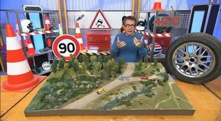 C'est Pas Sorcier : se méfier des plaques de verglas