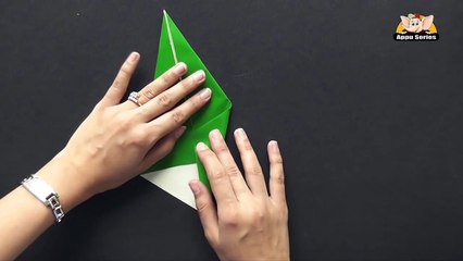 Origami - How to make a Leaf