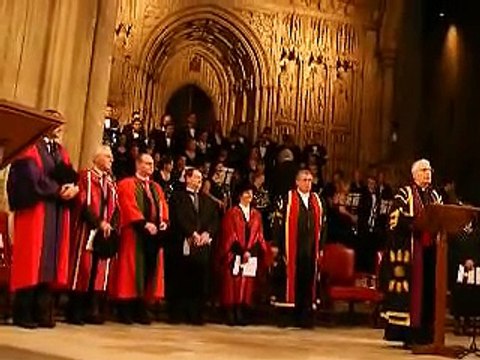 Graduation ceremony Canterbury Christ Church University 1