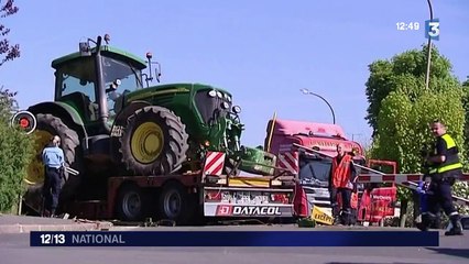 Download Video: Une collision entre un train et un camion fait trois blessés graves