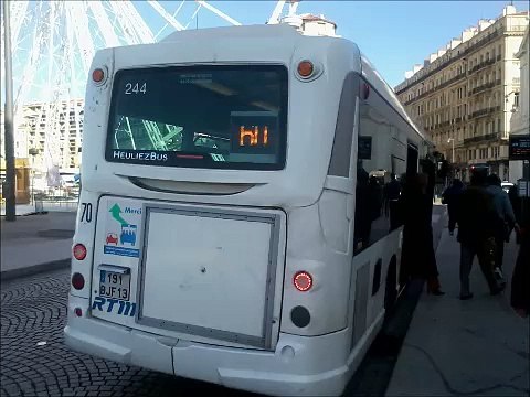 [Sound] Bus Heuliez Bus Access'Bus GX 127 n°244 de la RTM - Marseille sur la ligne 60